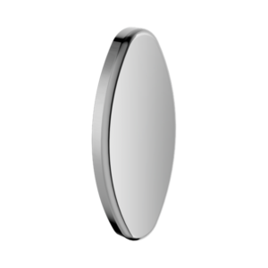 Nero Backrest Removable Wall Cover Plate Chrome - NRCR0005CH