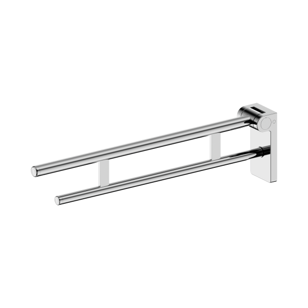 Nero Mecca Care Foldable Toilet Support Arm Chrome - NRCR0007CH