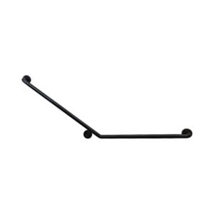 Nero Classic Care SS304 800X700 140 Degrees Left Hand (Concealed Fixing) Matte Black - NRCR03LMB