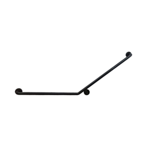 Nero Classic Care SS304 800 X 700 140 Degrees Right Hand Matte Black - NRCR03RMB
