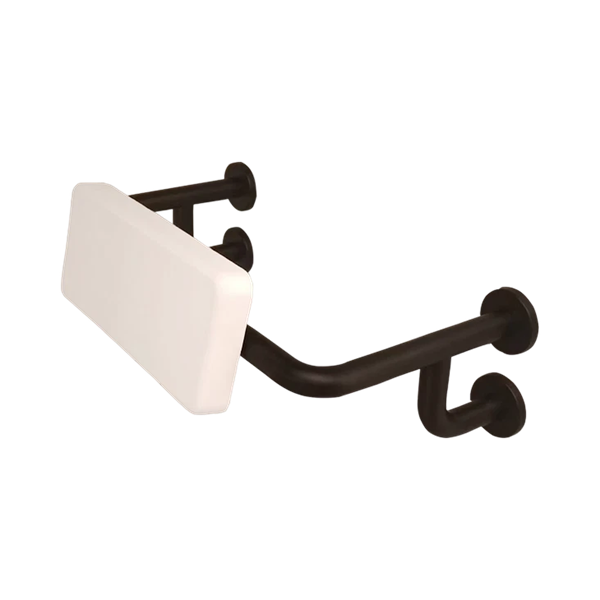 Nero Classic Care SS304 Back Rest Matte Black - NRCR04MB