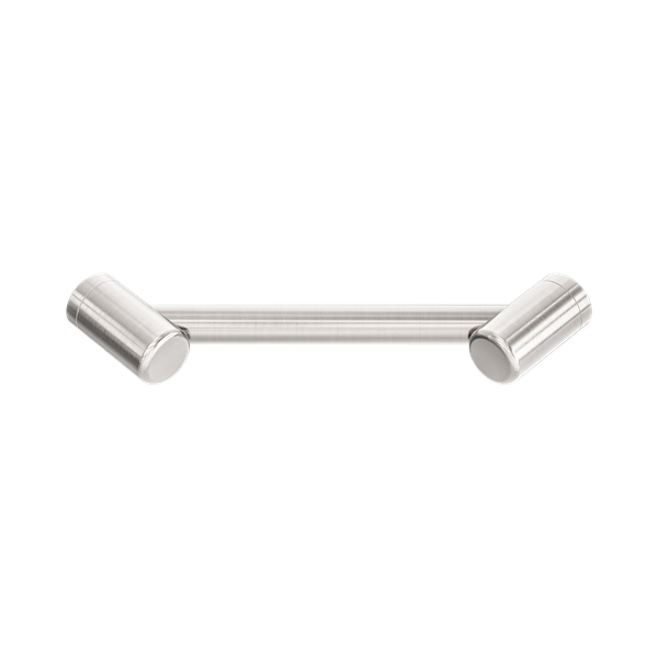 Nero Mecca Care 25mm Footrest Corner Grab Rail 215mm Brushed Nickel - NRCR2508WBN