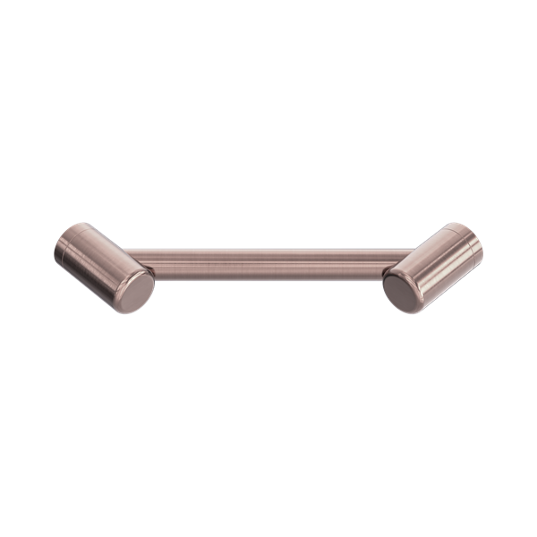 Nero Mecca Care 25mm Footrest Corner Grab Rail 215mm Brushed Bronze - NRCR2508WBZ