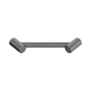 Nero Mecca Care 25mm Footrest Corner Grab Rail 215mm Gun Metal - NRCR2508WGM
