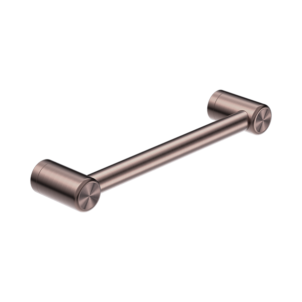 Nero Mecca Care 25mm Grab Rail 300mm Brushed Bronze - NRCR2512BZ