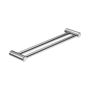 Nero Mecca Care 25mm Double Towel Grab Rail 600mm Chrome - NRCR2524DCH