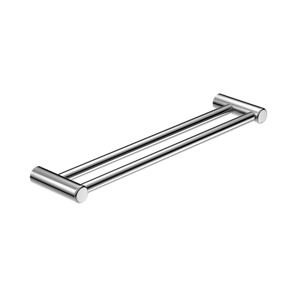 Nero Mecca Care 25mm Double Towel Grab Rail 600mm Chrome - NRCR2524DCH