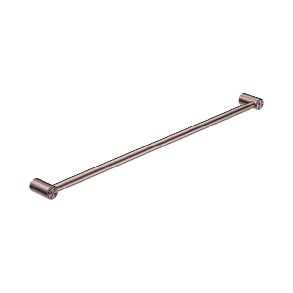 Nero Mecca Care 25mm Grab Rail 900mm Brushed Bronze - NRCR2530BZ