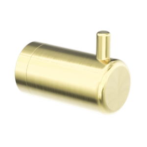 Nero Mecca Care 25mm Wall Hook Brushed Gold - NRCR2582BG