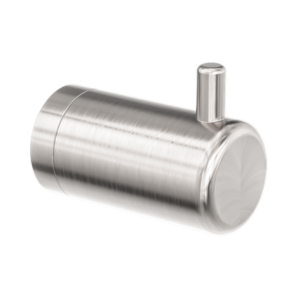 Nero Mecca Care 25mm Wall Hook Brushed Nickel - NRCR2582BN