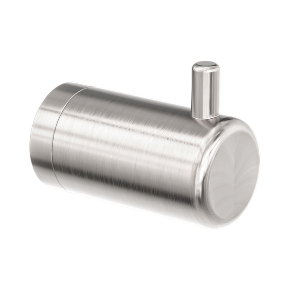 Nero Mecca Care 25mm Wall Hook Brushed Nickel - NRCR2582BN