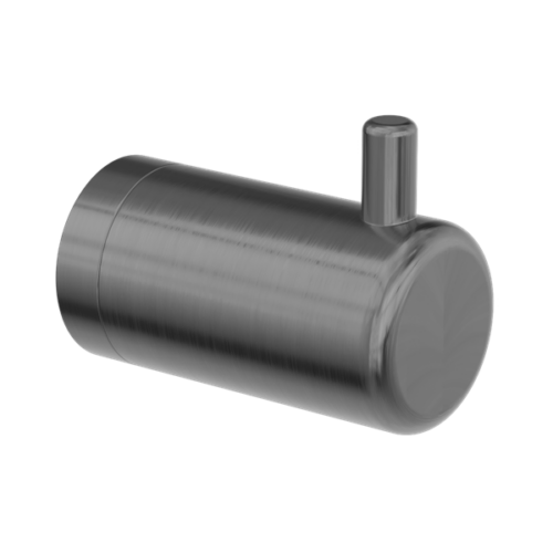NRCR2582GM-Mecca-Care-25mm-Wall-Hook-Gun-Metal-Thumb.png Nero Mecca Care 25mm Wall Hook Gun Metal - NRCR2582GM