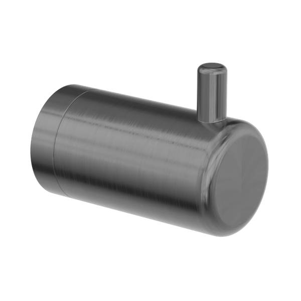 Nero Mecca Care 25mm Wall Hook Gun Metal - NRCR2582GM