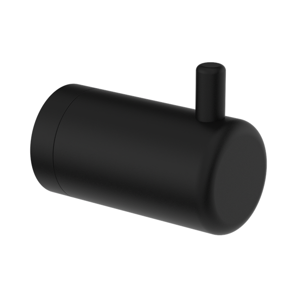 Nero Mecca Care 25mm Wall Hook Matte Black - NRCR2582MB
