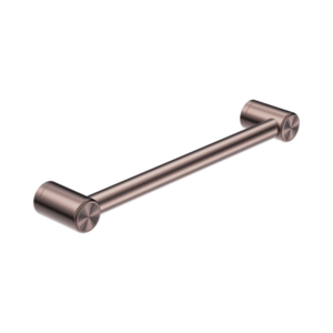 Nero Mecca Care 32mm Grab Rail 450mm Brushed Bronze - NRCR3218BZ