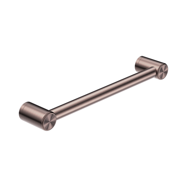 Nero Mecca Care 32mm Grab Rail 450mm Brushed Bronze - NRCR3218BZ