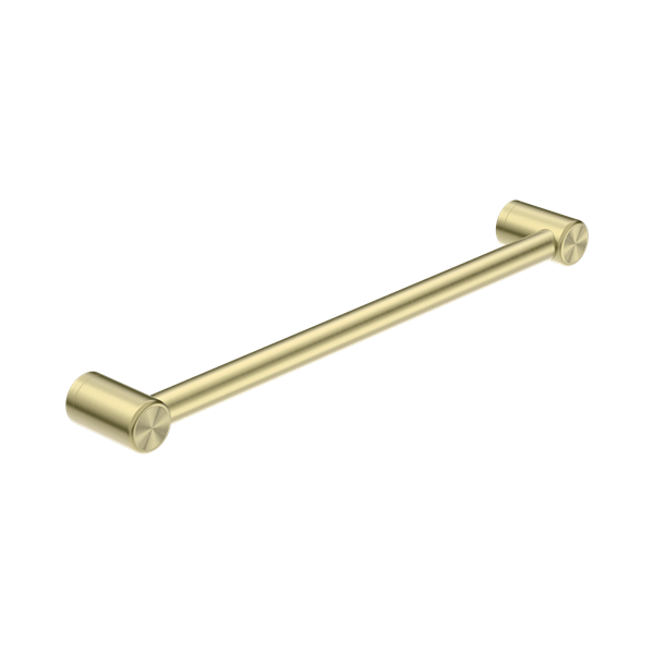 Nero Mecca Care 32mm Grab Rail 600mm Brushed Gold - NRCR3224BG