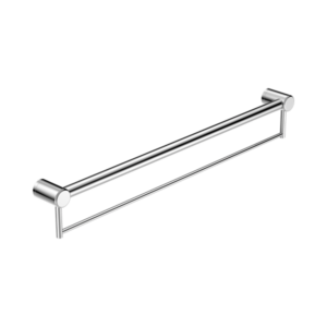 Nero Mecca Care 32mm Grab Rail With Towel Holder 900mm Chrome - NRCR3230BCH
