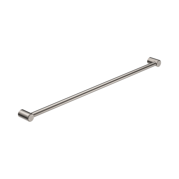Nero Mecca Care 32mm Grab Rail 1200mm Brushed Nickel - NRCR3248BN