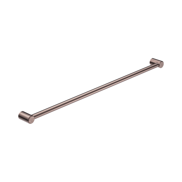 Nero Mecca Care 32mm Grab Rail 1200mm Brushed Bronze - NRCR3248BZ