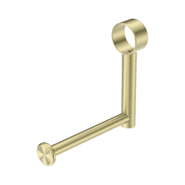 Nero Mecca Care Add On Toilet Roll Holder Brushed Gold - NRCR3286TBG