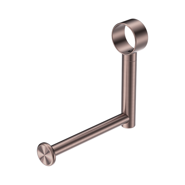 Nero Mecca Care Add On Toilet Roll Holder Brushed Bronze - NRCR3286TBZ