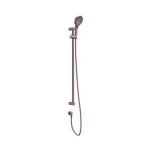 Nero Mecca Care 25mm Grab Rail And Adjustable Shower Rail Set 900mm Brushed Bronze - NRCS004BZ