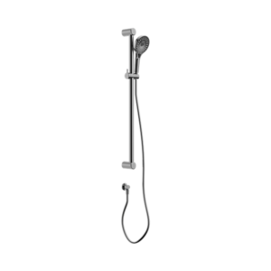 Nero Mecca Care 32mm Grab Rail And Adjustable Shower Rail Set 900mm Chrome - NRCS005CH