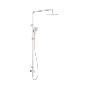 Nero Mecca Care 25mm Grab Rail 900mm Twin Shower Set Brushed Nickel - NRCS007BN