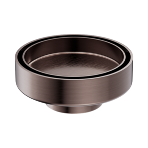 Nero 100mm Round Tile Insert Floor Waste 50mm Outlet Brushed Bronze - NRFW003BZ