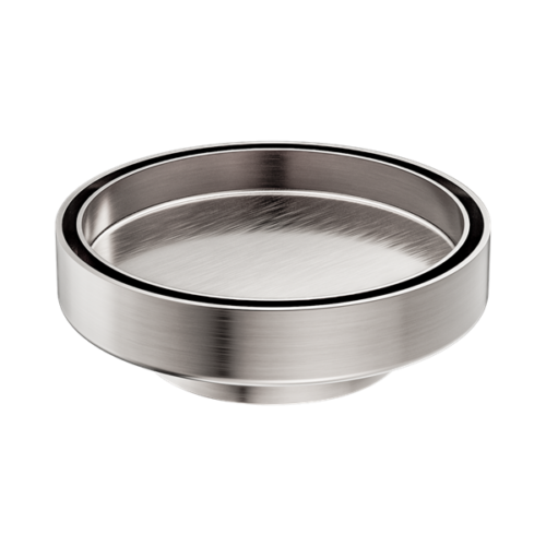 NRFW004BN-130mm-Round-Tile-Insert-Floor-Waste-80mm-Outlet-Brushed-Nickel-Thumb.png Nero 130mm Round Tile Insert Floor Waste 80mm Outlet Brushed Nickel - NRFW004BN