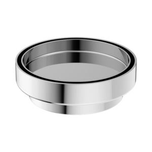Nero 130mm Round Tile Insert Floor Waste 100mm Outlet Chrome - NRFW005CH