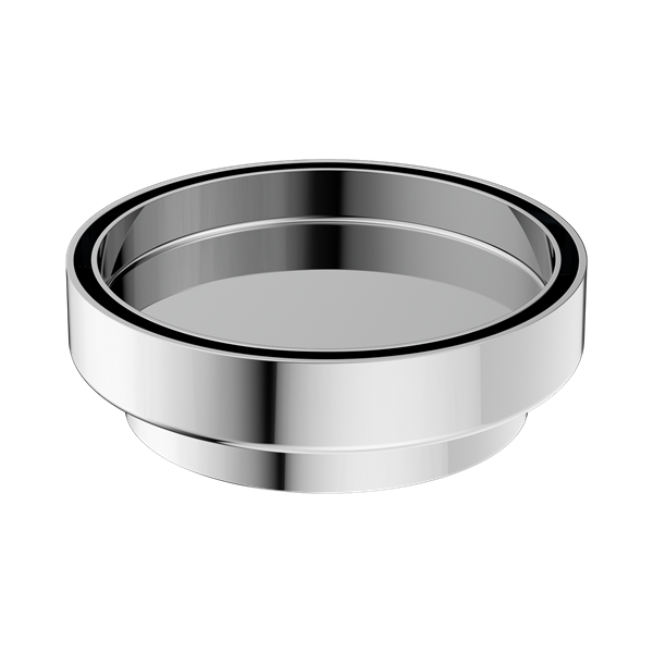 Nero 130mm Round Tile Insert Floor Waste 100mm Outlet Chrome - NRFW005CH