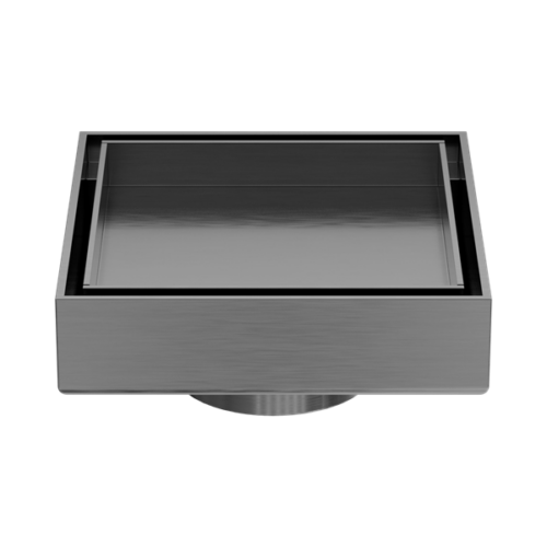 NRFW006GM-100mm-Square-Tile-Insert-Floor-Waste-50mm-Outlet-Gun-Metal-Thumb.png Nero 100mm Square Tile Insert Floor Waste 50mm Outlet Gun Metal - NRFW006GM