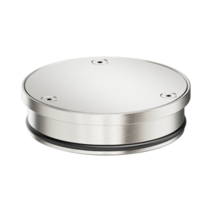 Nero 316L Stainless Round Clear Out 100mm Outlet Brushed Nickel - NRFW010BN