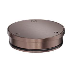 Nero 316L Stainless Round Clear Out 100mm Outlet Brushed Bronze - NRFW010BZ