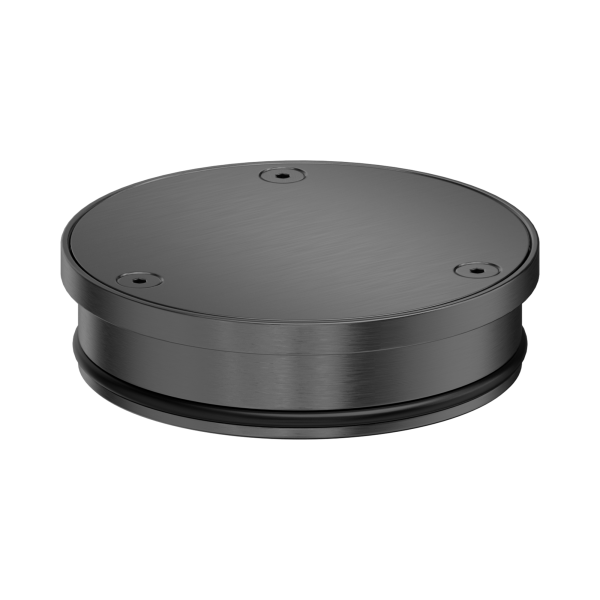 Nero 316L Stainless Round Clear Out 100mm Outlet Graphite - NRFW010GR
