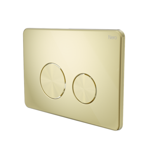 NRPL001BG-In-Wall-Toilet-Push-Plate-Brushed-Gold-Thumb.png Nero In Wall Toilet Push Plate Brushed Gold - NRPL001BG
