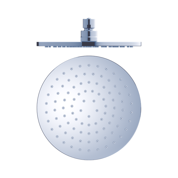 Nero 200mm Round Shower Head Chrome - NRROA0802CH