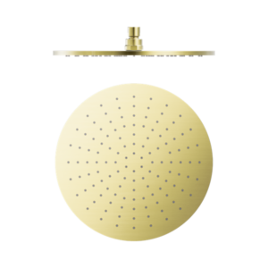 Nero 300mm Round Shower Head Brushed Gold - NRROA1202BG
