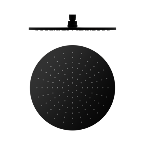 NRROA1202MB-300mm-Round-Shower-Head-Matte-Black-Thumb.png Nero 300mm Round Shower Head Matte Black - NRROA1202MB