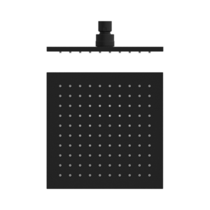 Nero 200mm Square Shower Head Matte Black - NRROB0803MB