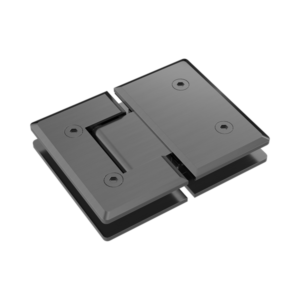 Nero 180 Degree Glass To Glass Shower Hinge 10mm Glass Gun Metal - NRSH102GM