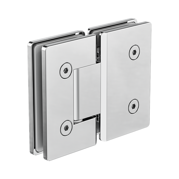 Nero 180 Degree Glass To Glass Shower Hinge 10mm Glass Chrome - NRSH102aCH