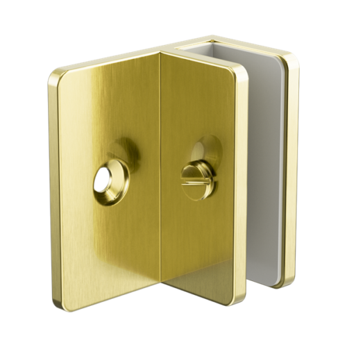 NRSH202aBG-Shower-F-Bracket-10mm-Glass-Brushed-Gold-Thumb.png Nero Shower F Bracket 10mm Glass Brushed Gold - NRSH202aBG