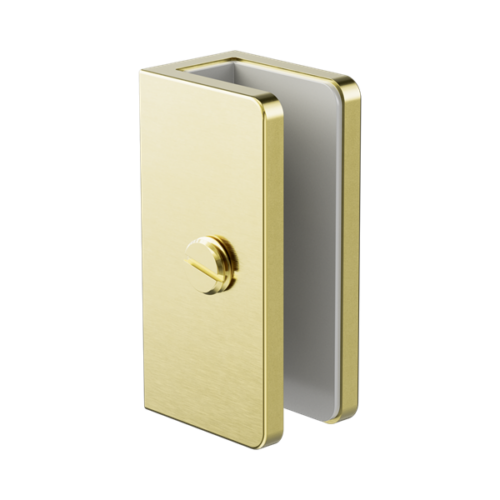 NRSH203aBG-Shower-U-Bracket-10mm-Glass-Brushed-Gold-Thumb.png Nero Shower U Bracket 10mm Glass Brushed Gold - NRSH203aBG