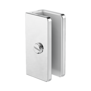 Nero Shower U Bracket 10mm Glass Chrome - NRSH203aCH