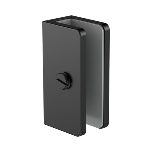 NRSH203aMB-Shower-U-Bracket-10mm-Glass-Matte-Black-Thumb.png Nero Shower U Bracket 10mm Glass Matte Black - NRSH203aMB