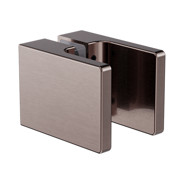 Nero Square Shower Knob Handle Brushed Bronze - NRSH302aBZ