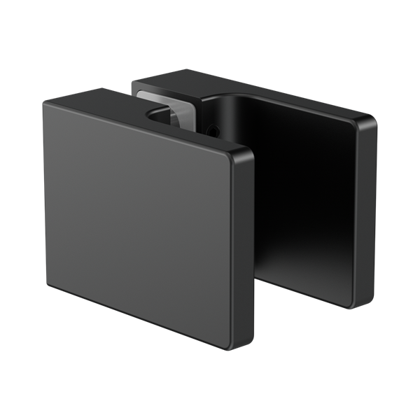 Nero Square Shower Knob Handle Matte Black - NRSH302aMB